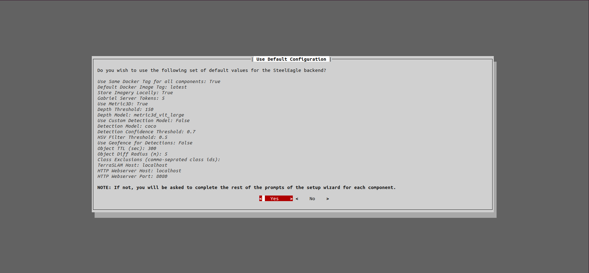 Setup Wizard Additional